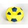 The Mainer-Mill chair is small, diameter 70 cm, yellow-blue color, raincoat