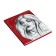 Notebook A6, 64 sheets in the Girl Power Cage, Integral cover, glossy lamination, block 60 g/m2