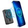 External battery Hoco Q11, 10,000 mAh, Type-C, 2 A, wireless charging, black
