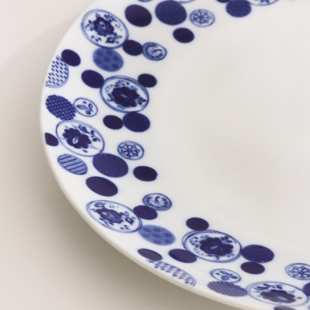 Plate "Romance Prose", D-175mm, Neo Gzhel-2