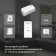 Smart lighting sensor Elektrostandard, 57.4x30.3x15.3 mm, white color