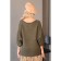 Female jumper, size 46, khaki color