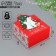 Folding box "Magic New Year", bunnies, 15 x 15 x 8 cm, new year