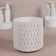 Storage organizer, rotating, 5 sections, d - 11.5 cm, white color