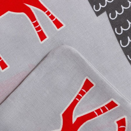 Set: Crystick and 2 pillowcases Cozy Winter 143x215 cm, 50x70 cm - 2 pcs, 100% cotton-6
