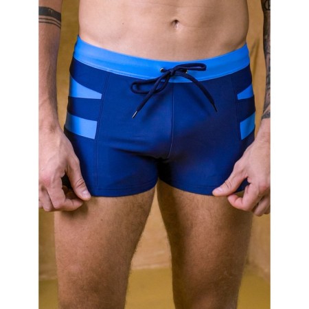 Male bathing panties Alohamare, size 48, dark blue color, blue-2