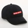 Women's cap "Wine not?" Male, black