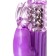 Toyfa High-Tech Fantasy, TPE, Violet Color Violet, 22.5 cm, 22.5 cm.