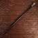 Souvenir product cane with a dagger, a blade 30cm, a knob bear