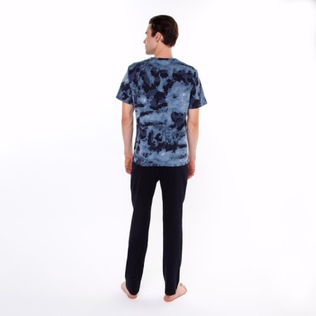 Homemade man (T -shirt/trousers), gray/black color, size 54-3