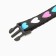 The two -layer collar with the Fastex "Hearts" 30 x 1 cm, black