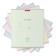 Notebook 24 sheets in the Erichkrause line "Classic Pastel", cover coated cardboard, block offset 100% whiteness, mix