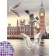 Diamond mosaic with partial filling of "Seagulls", 30 x 40 cm, canvas. Set for creativity