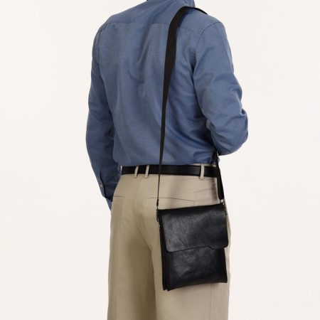 Male bag, black color-8