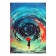 Sketchbook A5, 100 sheets "My World", hard cover, glossy lamination, OFSET BOLOL 100 g/m2