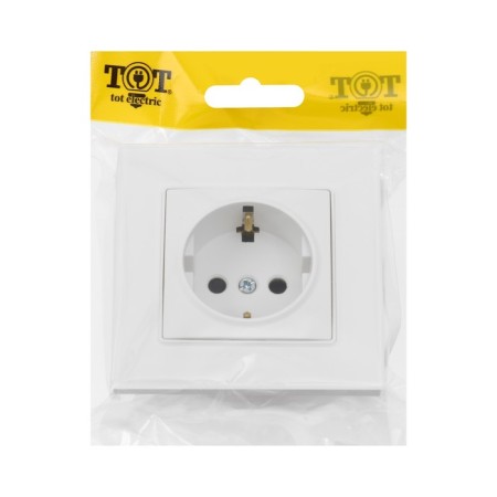 Single Tot Matte Glass, 16 a, hidden, with salary, glass, white-4