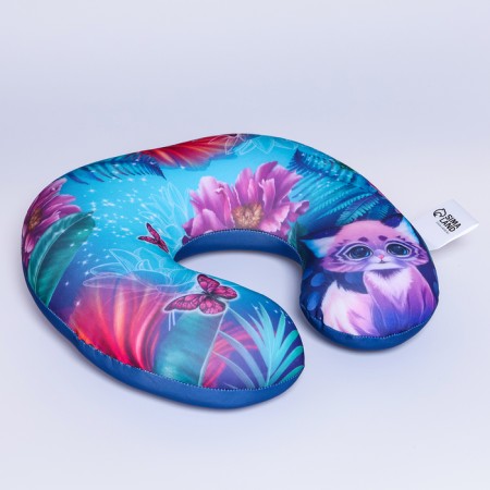 Pillow for traveling anti -stress "Tropics"-2