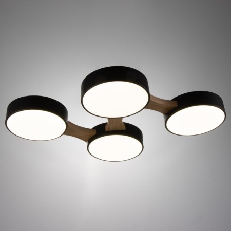 Piartti chandelier 4LED 96W 3000-6000K Black 65x48x5 cm Bayerlux-1