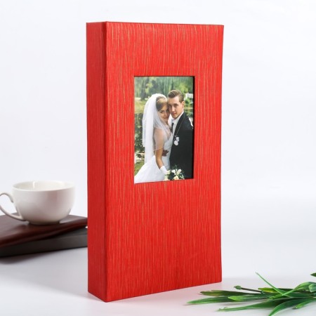 Photo album 300 photos 10x15 cm, frame 9x13 cm "Silver threads" MIX 33x17x5.5 cm