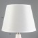 Gino table lamp E14 40W white-gold 22x22x30 cm Risalux