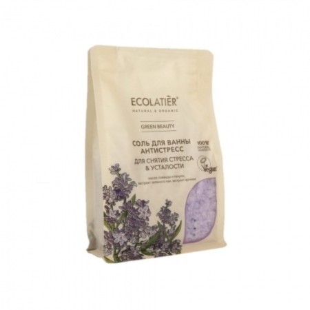 Ecolatier Green Beauty Bath Salt "Antistress", 600 grams