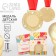 Children's medal for graduation for application, on tape, gold, metal, d = 5.5 cm