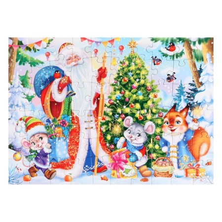 Puzzle "New Year gifts", 60 elements-3
