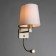 Bra Hall 2x40W +3W E27, +LED bronze 23x18x56 cm