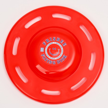 Flying saucer "Figure" red, 20 cm-1