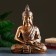 Figure "Buddha" bronze, 46x35x20cm