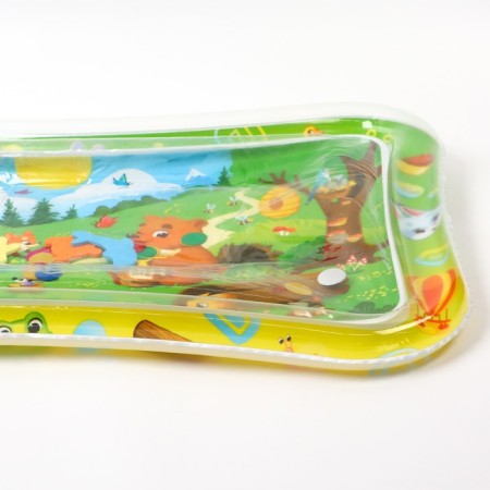 Aquacrice inflatable developing water rug "Funny animals", 80x50 cm., Baby me-3