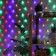 Garland "network" 1.6 × 1.6 m, IP20, transparent thread, 144 LED, glow of multi, 8 modes, 220 V