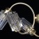 Olympia chandelier, size 65x32.5x65 cm, 240W 6xe14