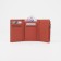 Women's wallet on a magnet, coral color