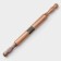 Rockbrush with rotating handles, 50 × 4.2 cm, beech