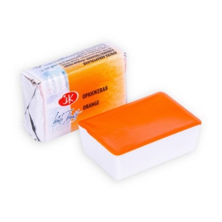 A watercolor art in a cuvette 2.5 ml, ZHK "White Nights", Orange, 1911315-1