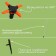 4-fly spray, elongated, 60 cm, fitting for hoses 1/2 "-3/4", metal, plastic, "beetle"