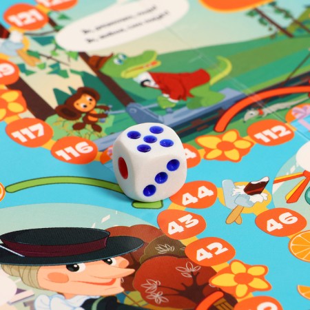 Board game "Cheburashka. ABC and score ", on the blister-3