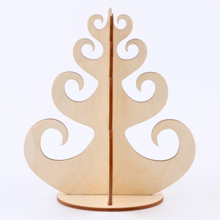 Модель из дерева «Ёлка сборная №20»-1