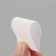 A set of adhesive -based Velcro, 4 × 6 cm, 4 pairs/8 pcs, white color