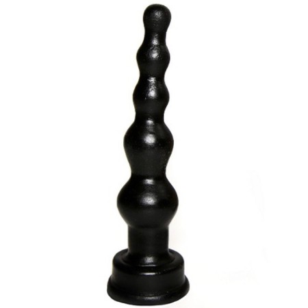 Anal stimulant "Christmas tree", 14.5 cm, black