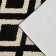 Dalyana Polly's house rug, 90x60 cm, black and white color, polypropylene