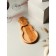 Menzhitsa - wooden plate ADELICA "Snowman", 25 × 15 × 1.8 cm, birch