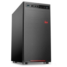 PC IRU Home 310H6SE MT i3 13100 (3.4) 8GB SSD256GB UHDG 730 Free DOS GBITH 400W Black (2 107746
