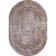 Oval Karmen Hali Armina, size 200x200 cm, color Brown/Brown