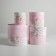 A set of boxes of thin cardboard 4 in 1, gift packaging, “marble”, 12 x 12 - 20 x 20 cm
