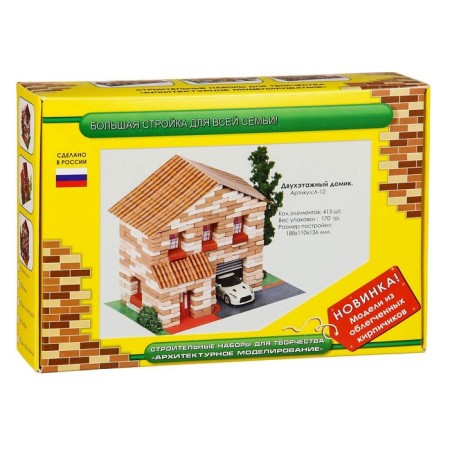 Designer from bricks "two -story house", 415 parts-1