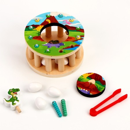 Logical center 2 in 1 "dinosaurus and testicles" 14.5 × 14.5 × 8 cm-1