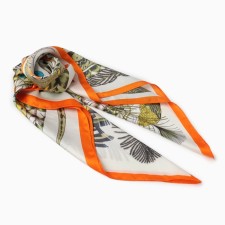 Women's scarf minku rr 70*70 cm, col. orange