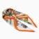 Women's scarf minku rr 70*70 cm, col. orange